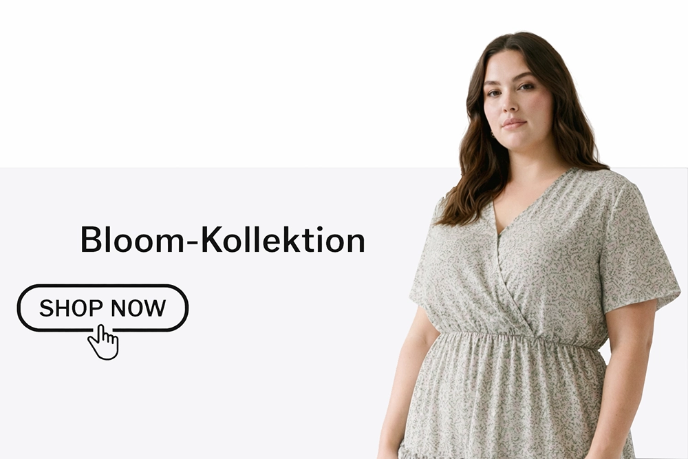 WEIJIA Curve Bloom Kollektion size-plus dress
