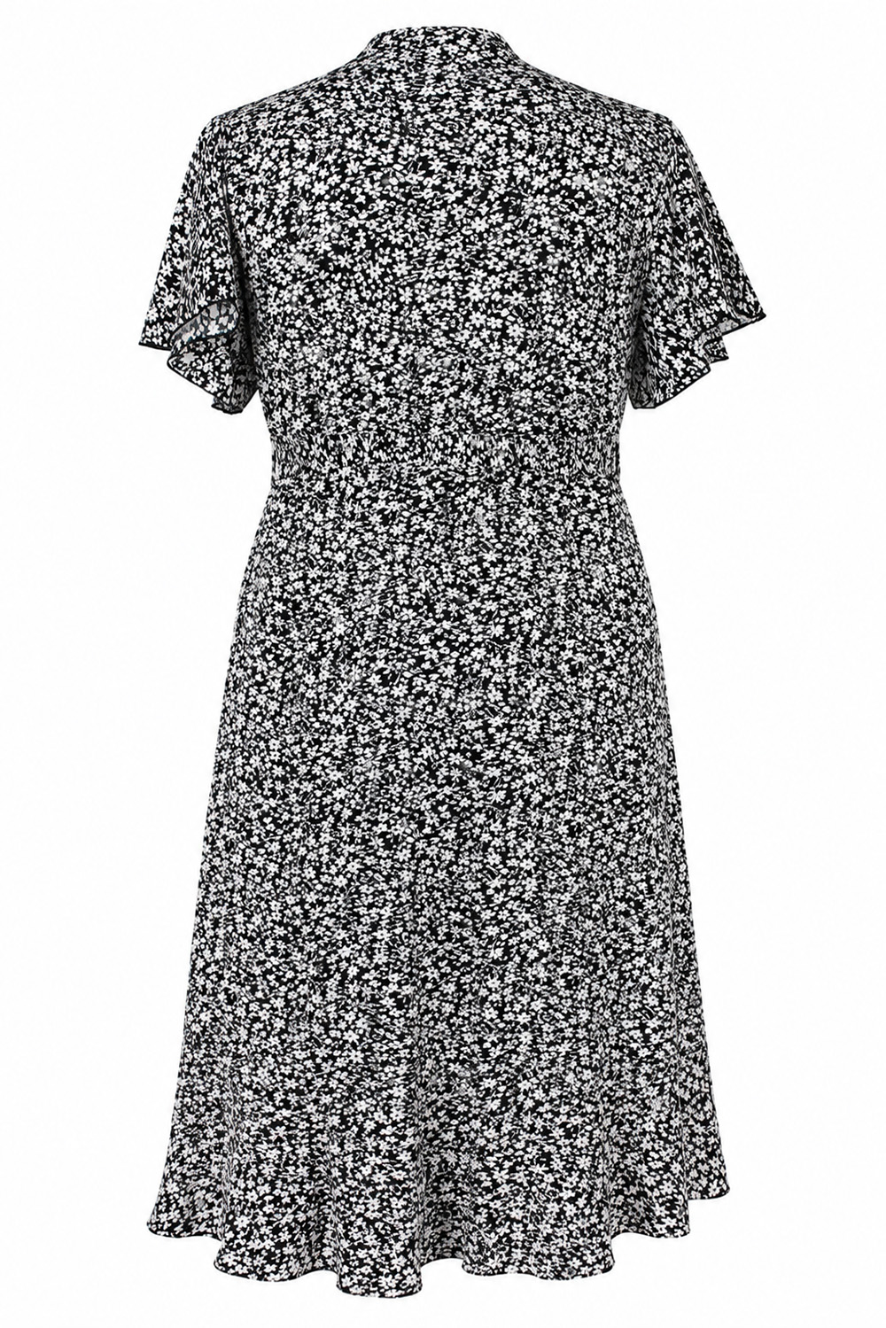 Bloom Gartenblüten-Kleid – Schwarz – Bild 4