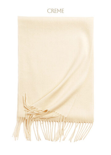 WEIJIA® SOUL Kaschmirschal/Stole– Creme